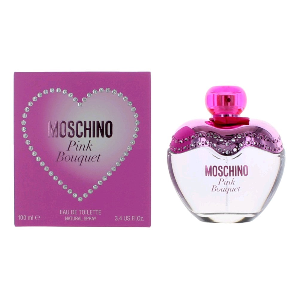 Photo of Moschino Pink Bouquet by Moschino, 3.4 oz EDT Spray for Women